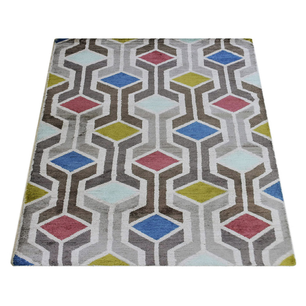 Symmetry Hand Knotted Rug