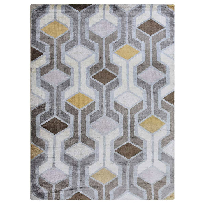 Symmetry Hand Knotted Rug