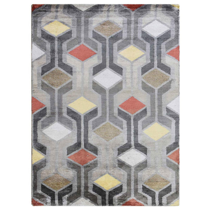 Symmetry Hand Knotted Rug
