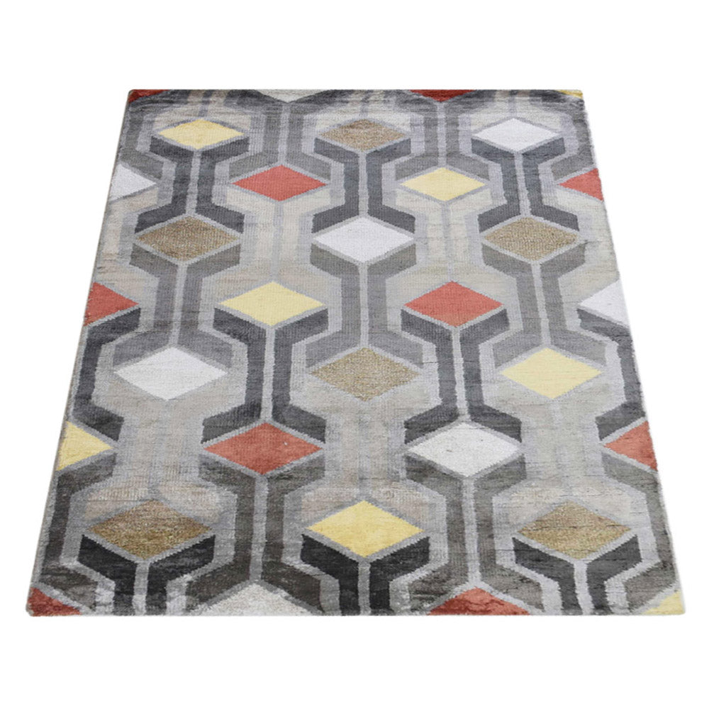 Symmetry Hand Knotted Rug