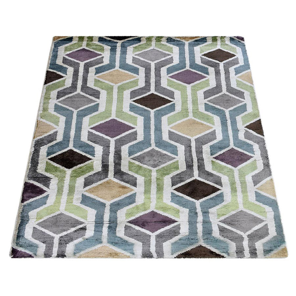 Symmetry Hand Knotted Rug