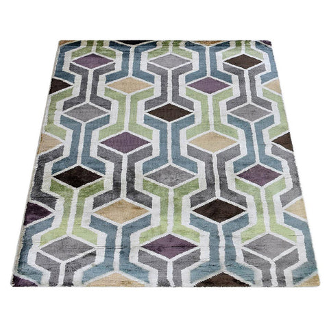 Symmetry Hand Knotted Rug