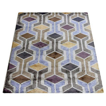 Mosaic Hand Knotted Rug