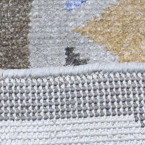 Mosaic Hand Knotted Rug