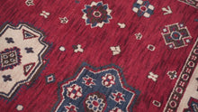 Handmade Multicolor Tribal Oriental Wool Area Rug — video