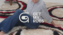 Tessellated Hand Tufted Rug — video