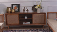 Oushak Hand Knotted Afghan Rug — video