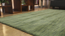 Silken Premium Hand Knotted Wool Rug — video