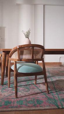 Crimson Lines Hand Knotted Wool Oriental Area Rug — video