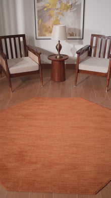 Silken Premium Hand Knotted Wool Rug — video