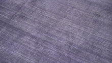 Hand Knotted Wool Dark Purple Solid Area Rug — video