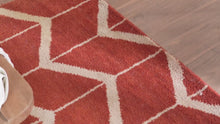 Parqueted Hand Knotted Rug — video