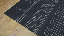 Lattice Hand Knotted Rug — video