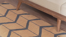 Parqueted Hand Knotted Rug — video