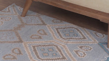 Honeycombed Hand Knotted Rug — video