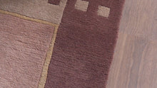Bold Hand Knotted Rug — video