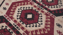 Handmade Multicolor Oriental Wool Area Rug — video