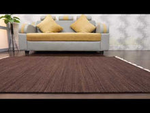 Fuzzy Hand Woven Rug — video