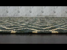 Spiral Hand Knotted Rug — video