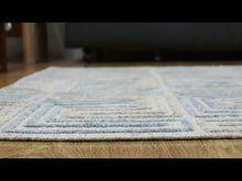 Tiled Hand Woven Rug — video