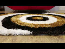 Zigzagged Hand Tufted Rug — video