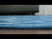 Cube Hand Knotted Rug — video