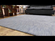 Silken Premium Hand Knotted Wool Rug — video