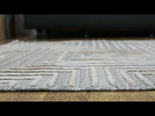 Loomed Hand Woven Rug — video