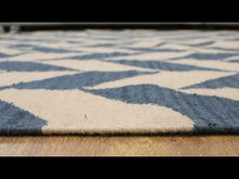 Dynamic Hand Woven Rug — video