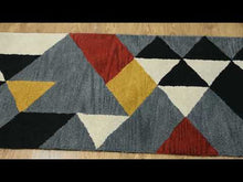 Checker Hand Tufted Rug — video