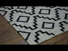 Square Hand Knotted Rug — video