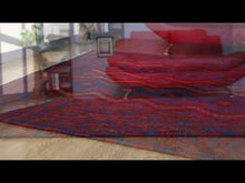 Hamadan Hand Knotted Afghan Rug — video