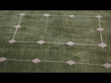 Lattice Premium Hand Knotted Wool Rug — video