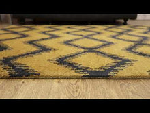 Braided Hand Knotted Rug — video