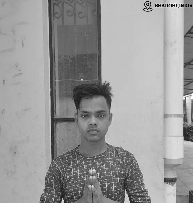 Sobhit Singh, persian rug weaver in Bhadohi, India